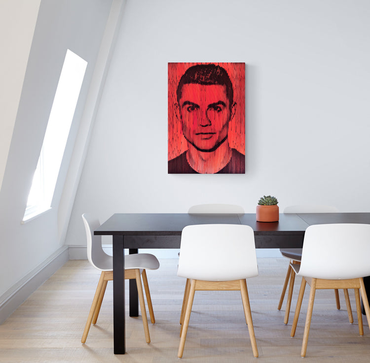 Cristiano Ronaldo - Original acrylic painting