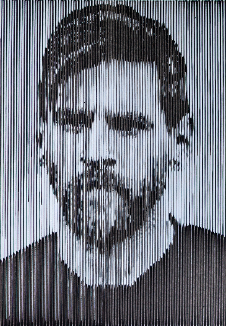 Lionel Messi - Original acrylic painting