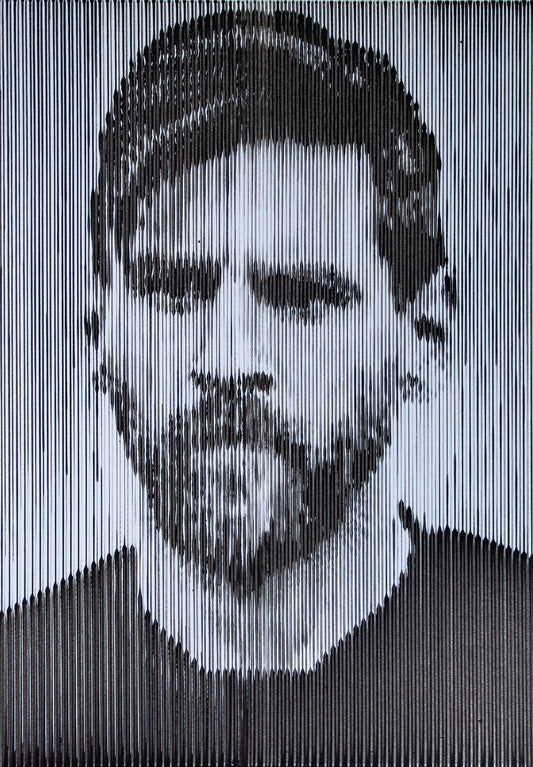 Lionel Messi - Orģināla akrila glezna