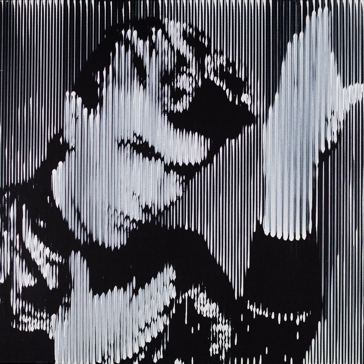 David Bowie - Orģināla akrila glezna